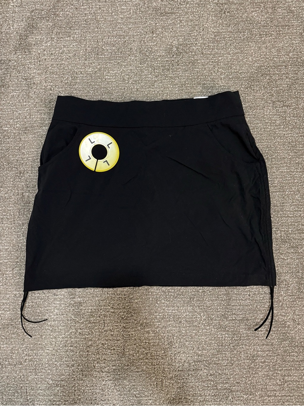 Columbia Black Women's Drawstring Side Skort